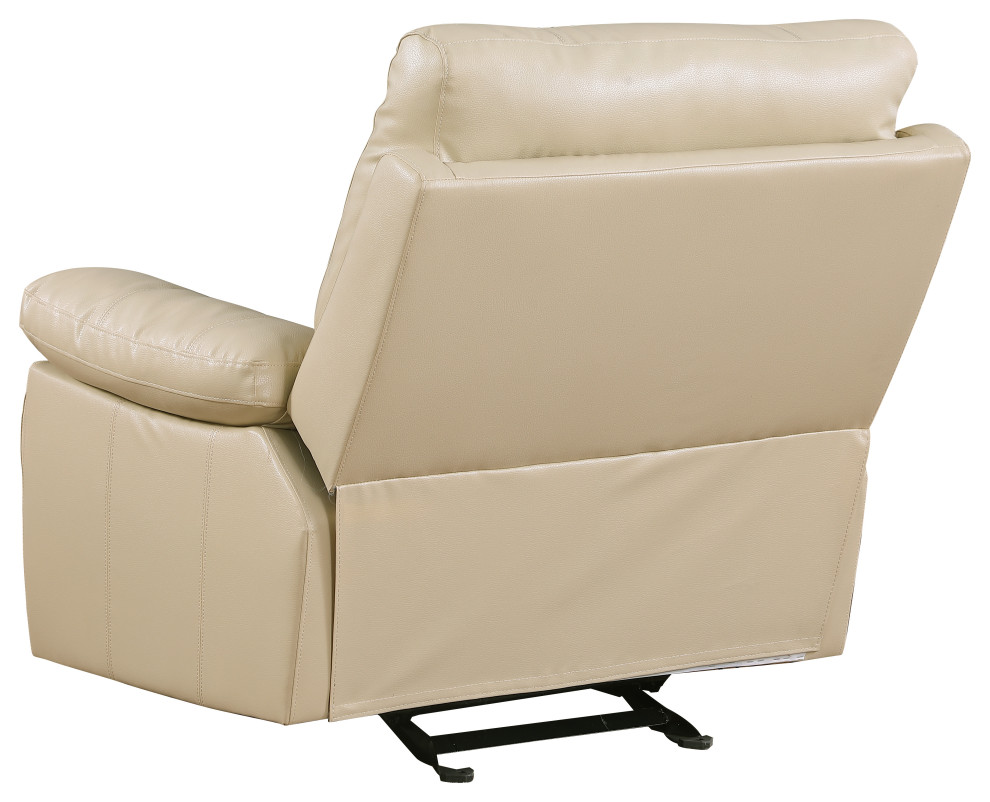 Anthony Leather Air Match Chair   Contemporary   Recliner Chairs   by Luxuriant Furniture  Houzz