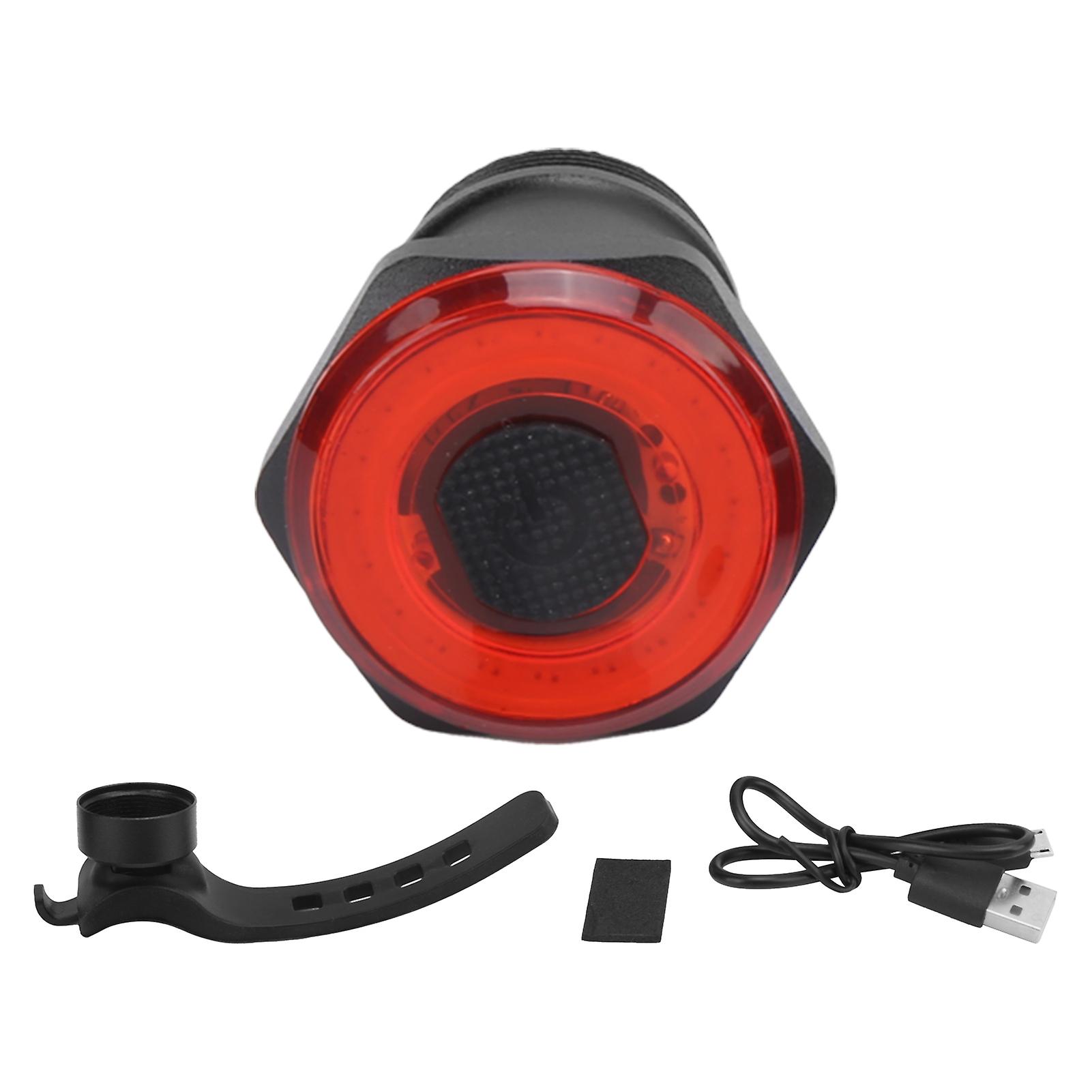 Bicycle Taillight Intelligent Sensor Brake Lights Usb Mtb Bike Rear Light Seatpost Type