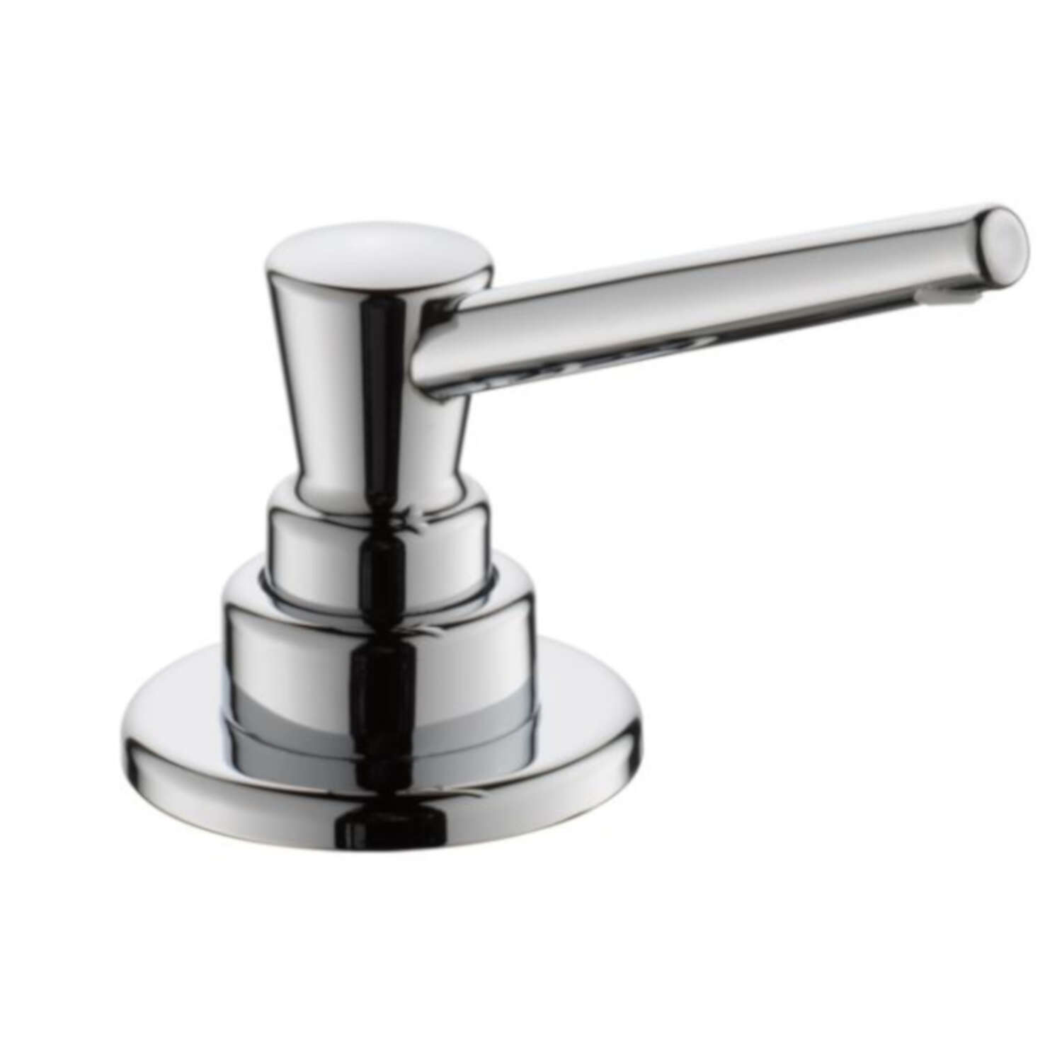 Delta Chrome Silver Plastic Lotion/Soap Dispenser