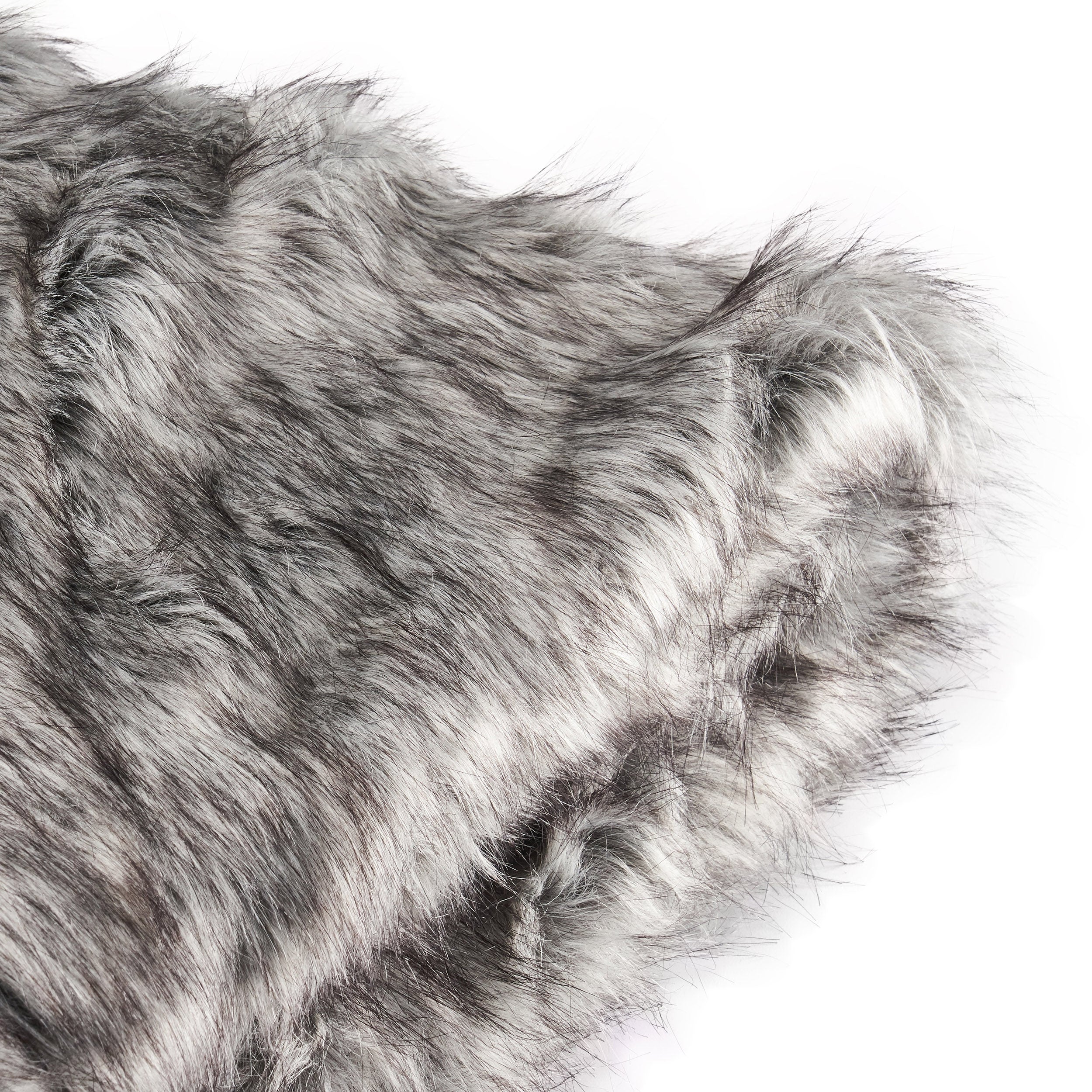 Leslie Modern 3 Foot Faux Fur Bean Bag Cover