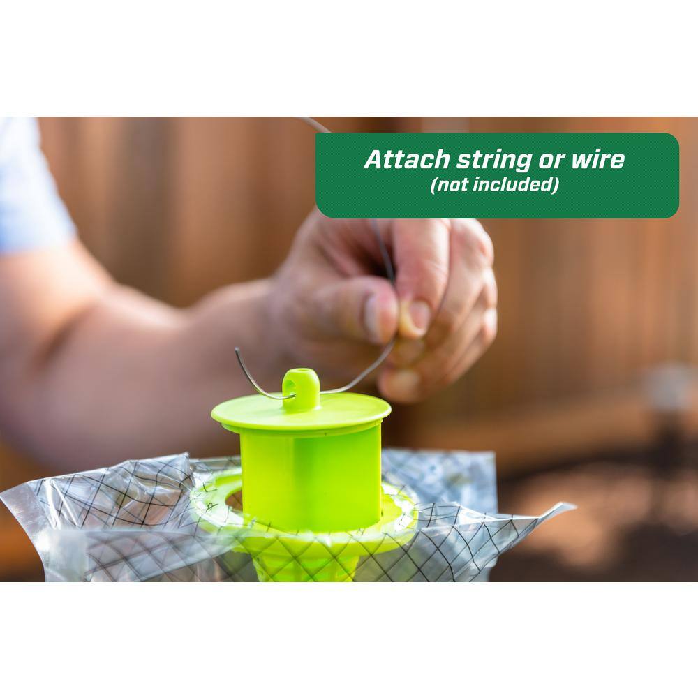 RESCUE Outdoor Disposable Fly Trap FTD-DB12