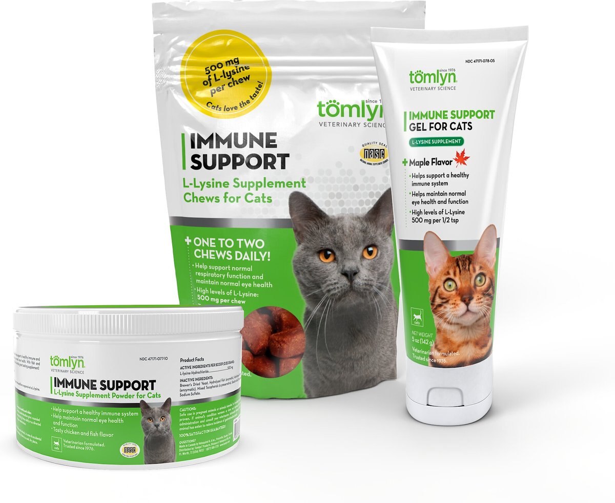 Tomlyn Immune Support Hickory Flavored Soft Chews Immune Supplement for Cats