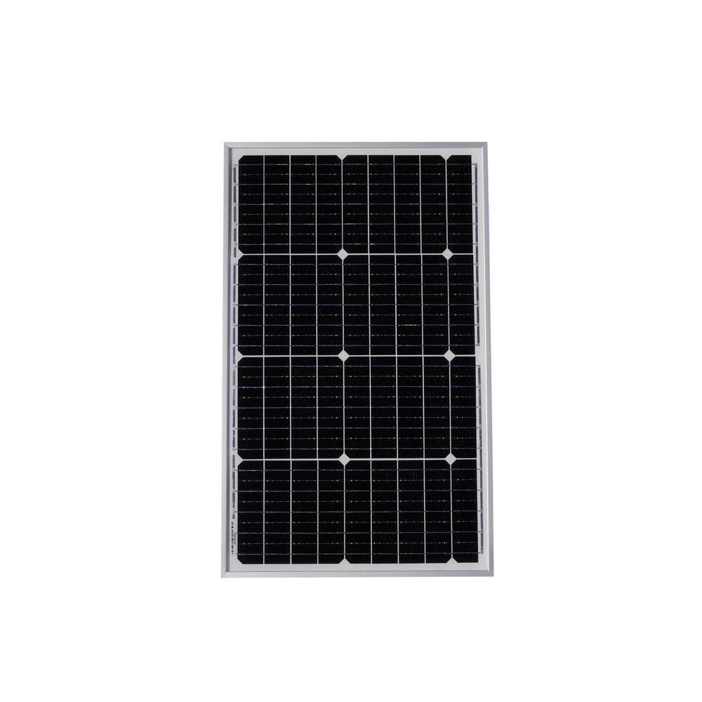 Grape Solar 50-Watt Monocrystalline Solar Panel for RV's Boats and 12V Systems GS-STAR-50W