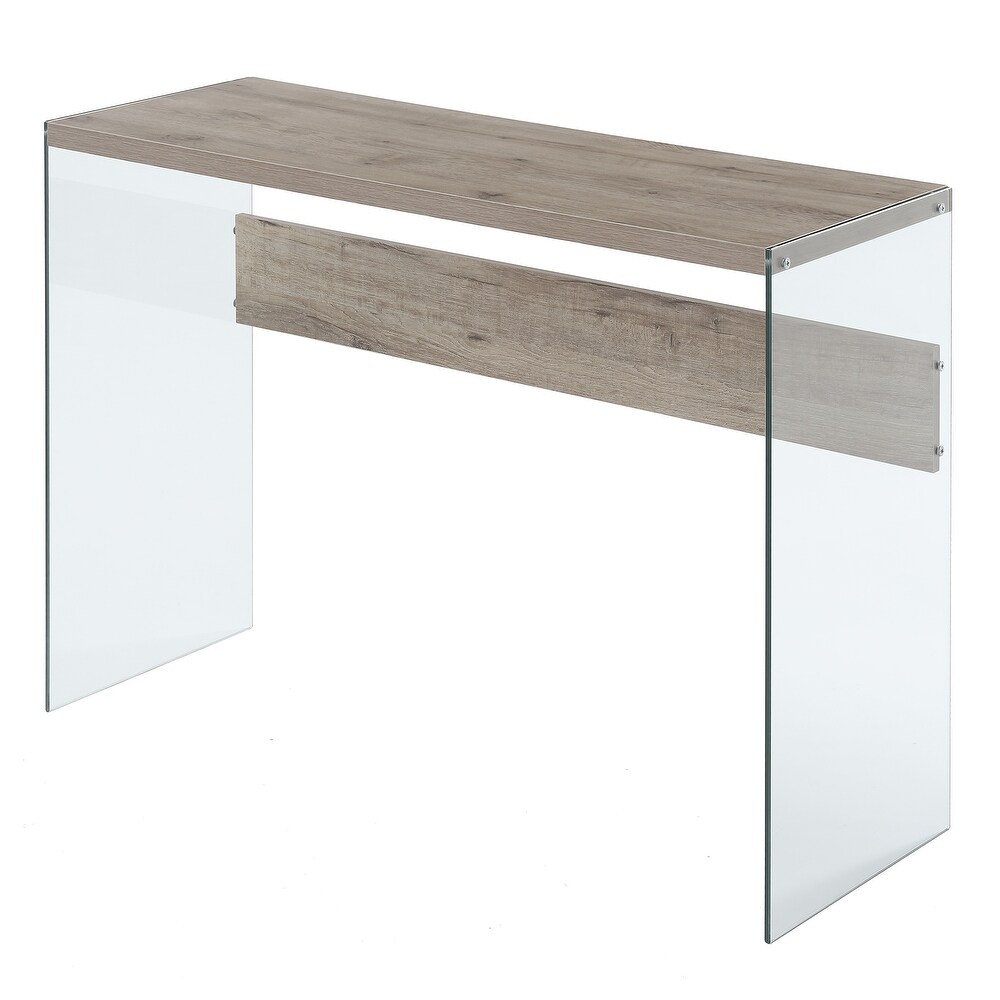 Convenience Concepts SoHo Glass Console Table/Desk