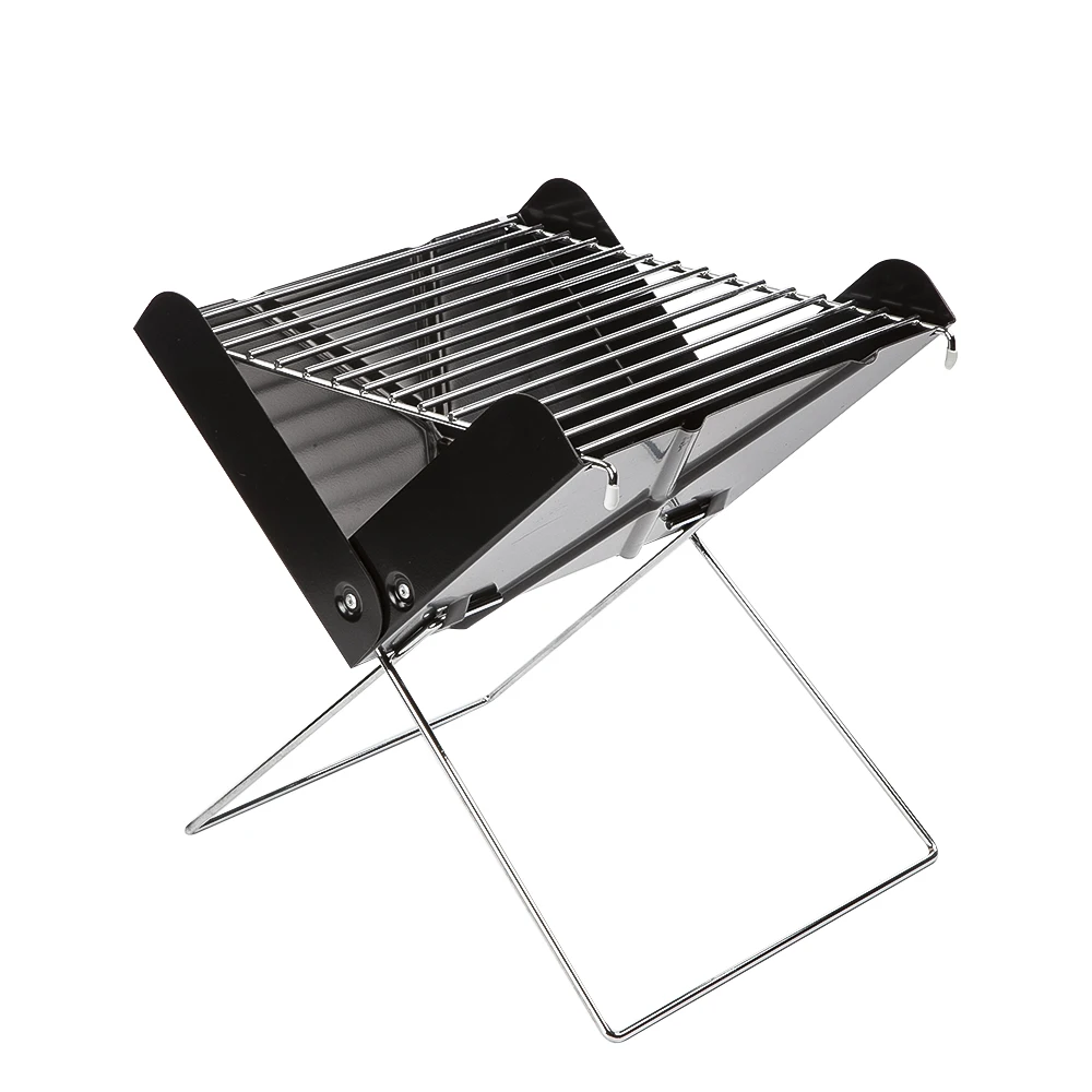 New Simple Design Steel Portable Folding Stove Charcoal Grill Kit BBQ Grills for camping picnic