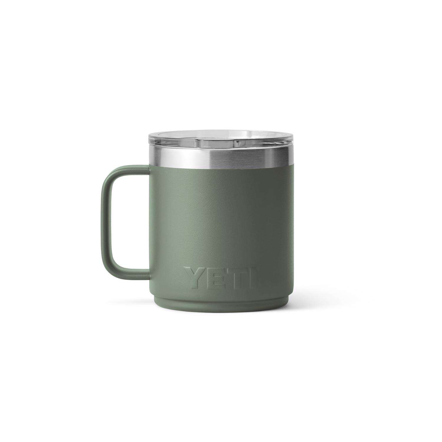 YETI Rambler 10 oz Camp Green BPA Free Insulated Mug