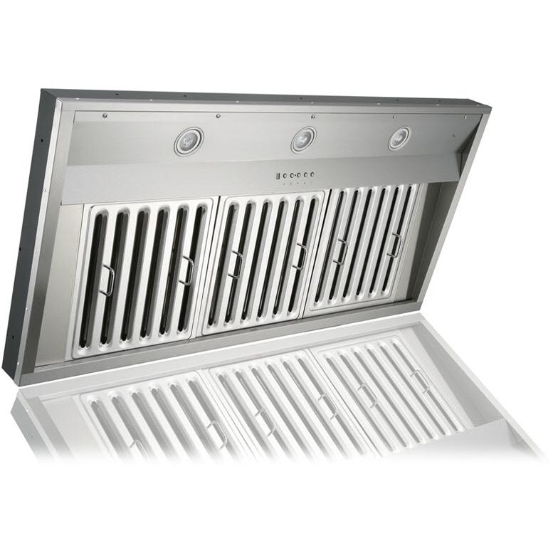 Kobe 36-inch Premium Series Hood Insert IN2636SQB-1200-1