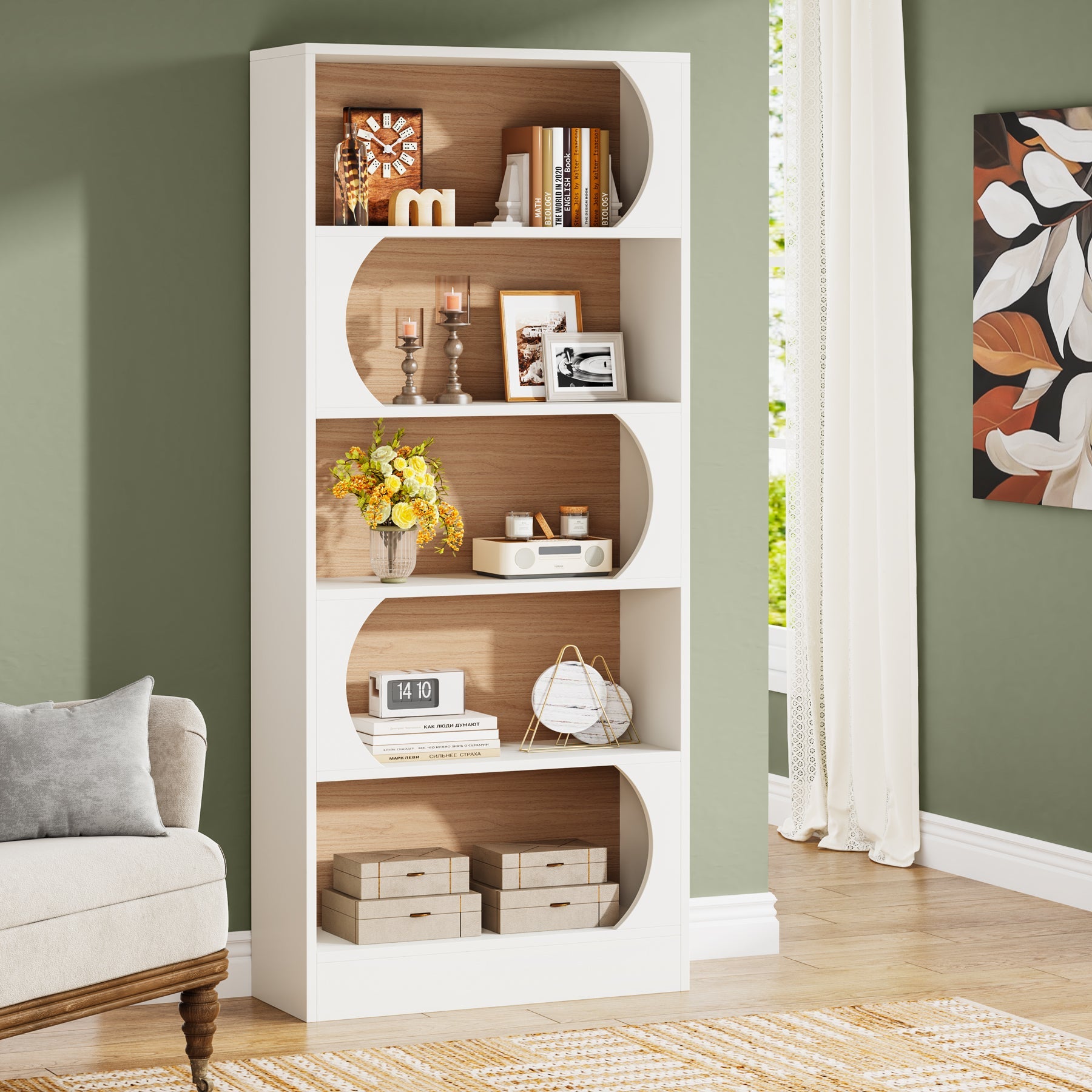 5-Tier Bookcase, 71