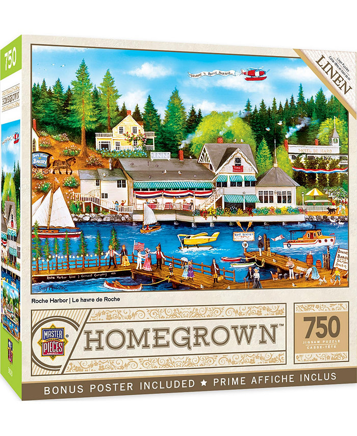 MasterPieces Puzzles MasterPieces 750 Piece Jigsaw Puzzle for Adults - Roche Harbor