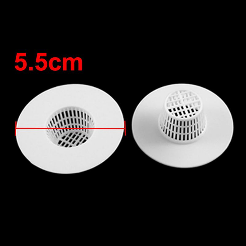 Bathroom Plastic Drain Hair Stopper Strainers Sink Drainer 4pcs