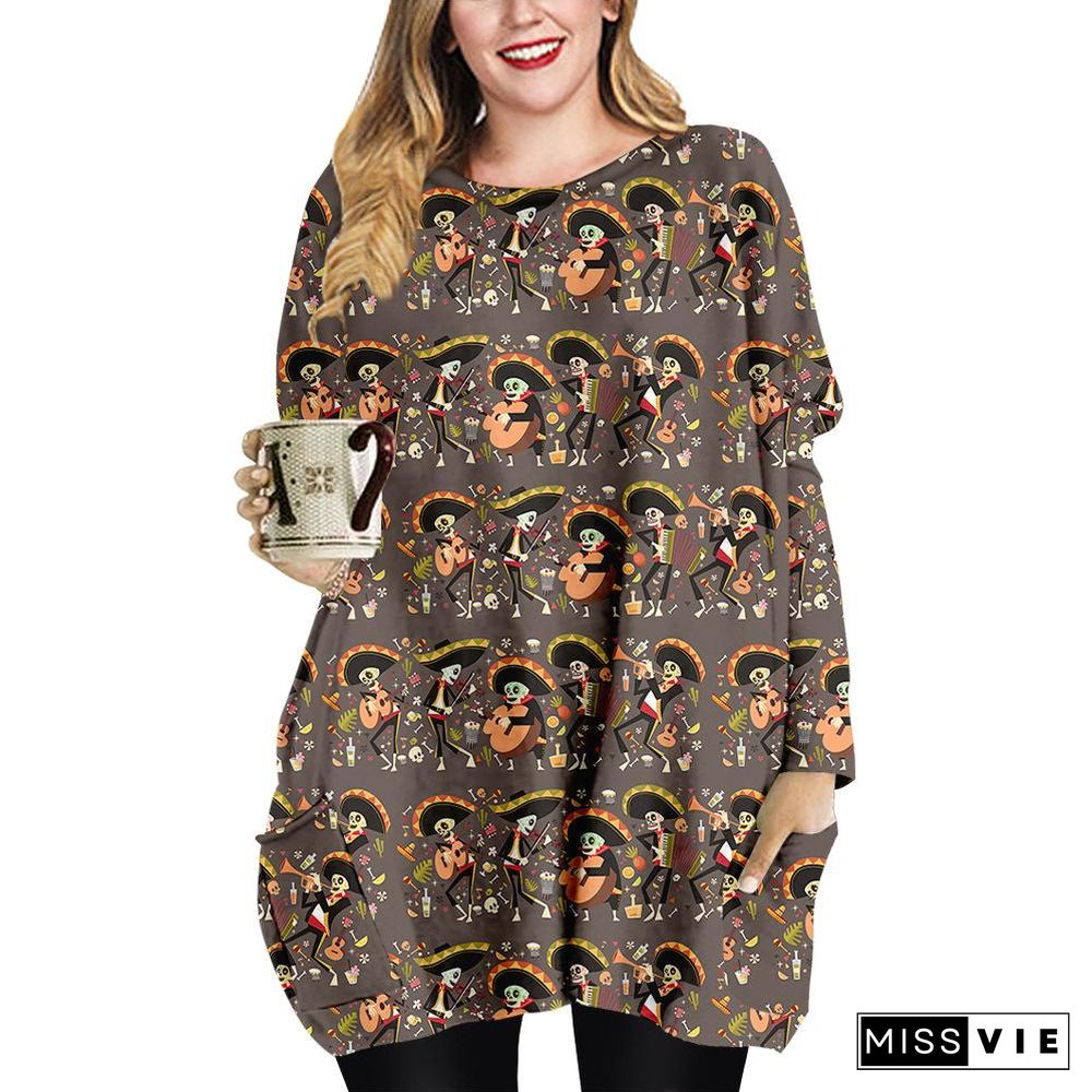 Halloween Series Printed Dress