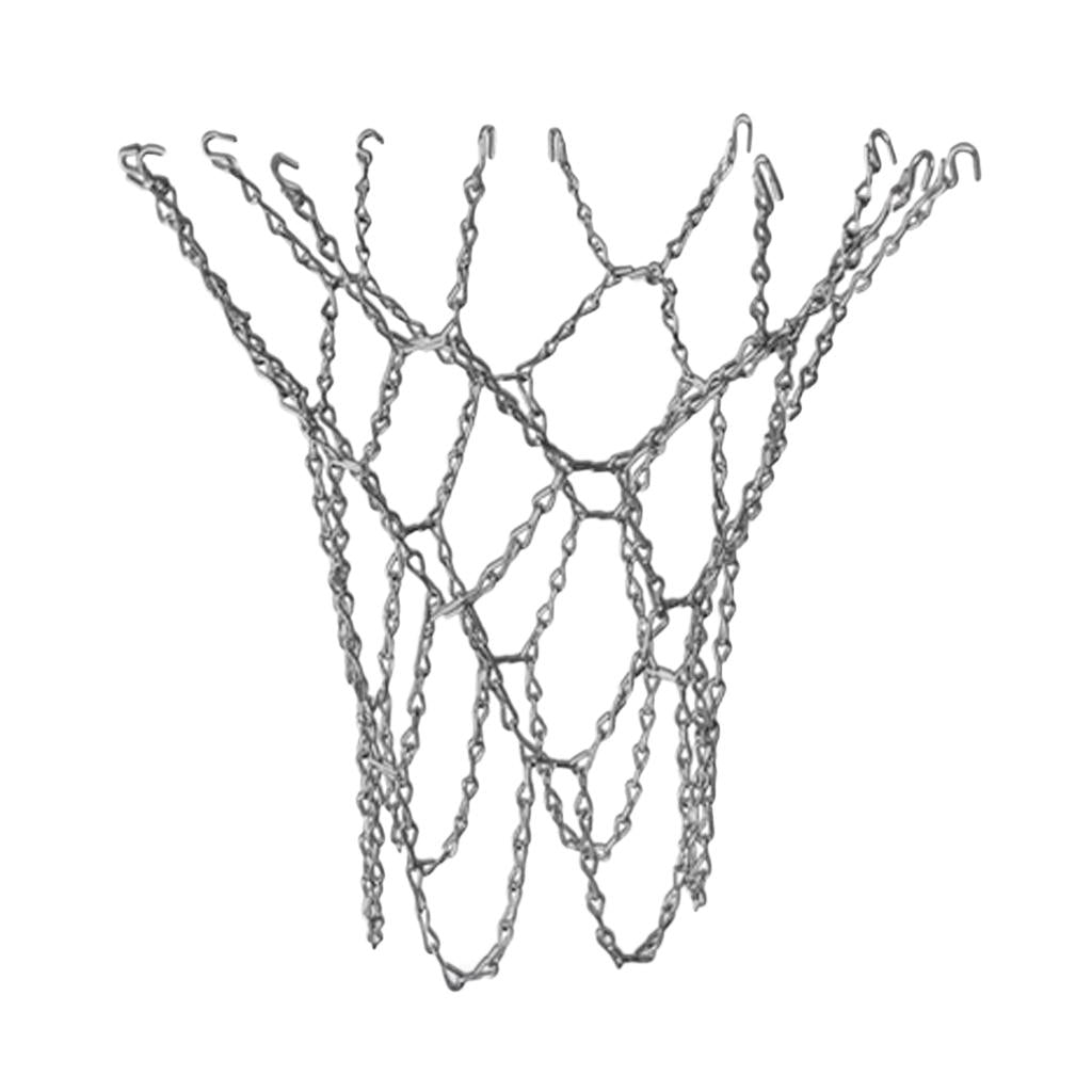 Heavy Duty Galvanized Steel Chain Basketball Any Standard Basketball Hoop for Sports Recreational Basketball Courts