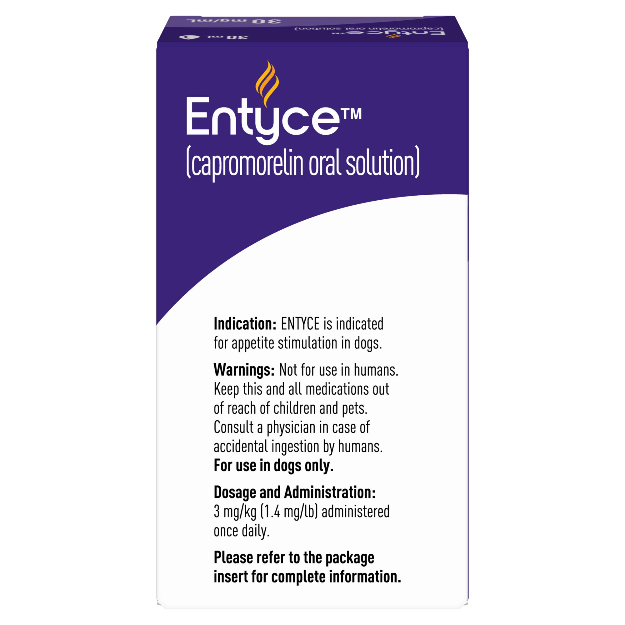 Entyce Oral Solution for Dogs， 10ML