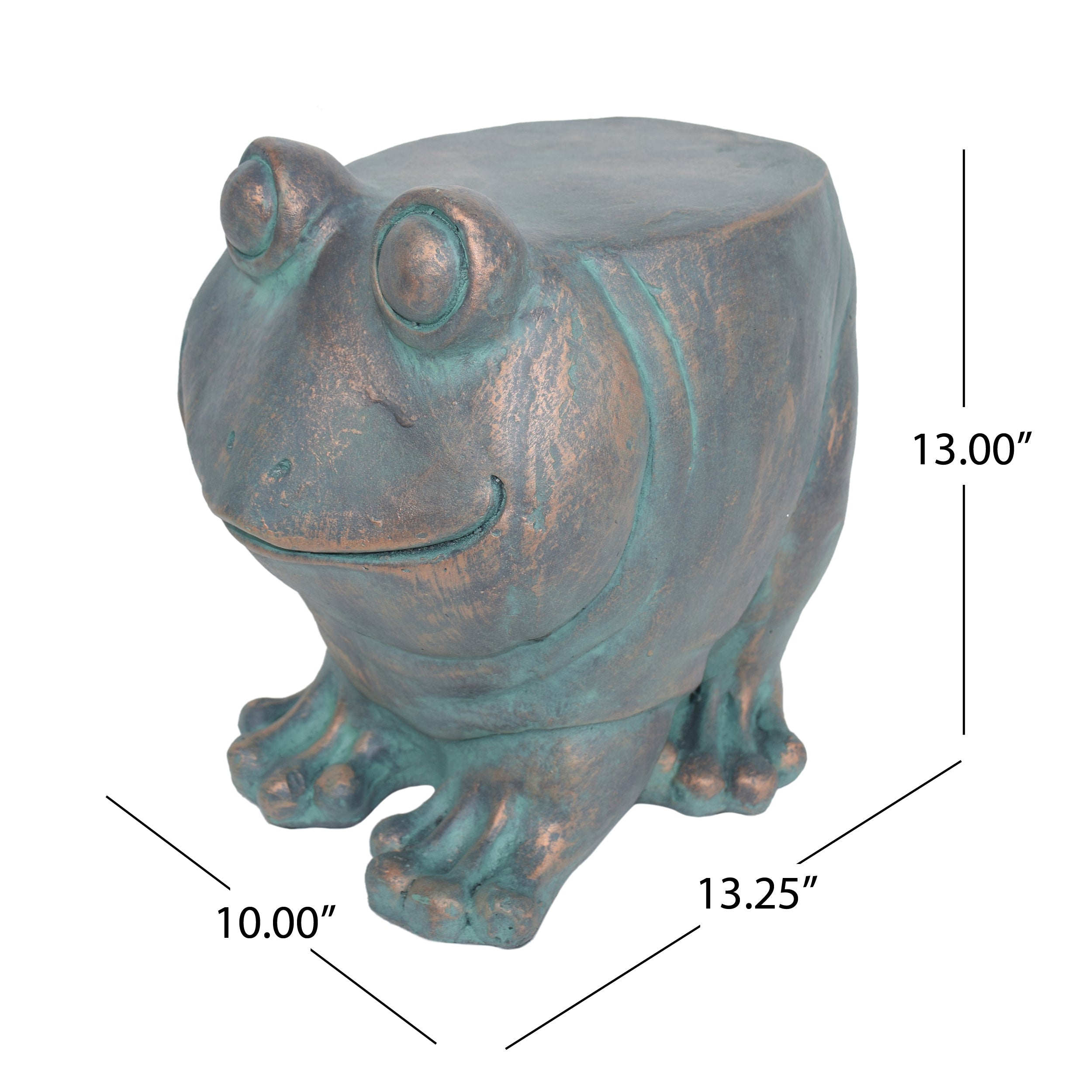 Dawn Frog Garden Stool