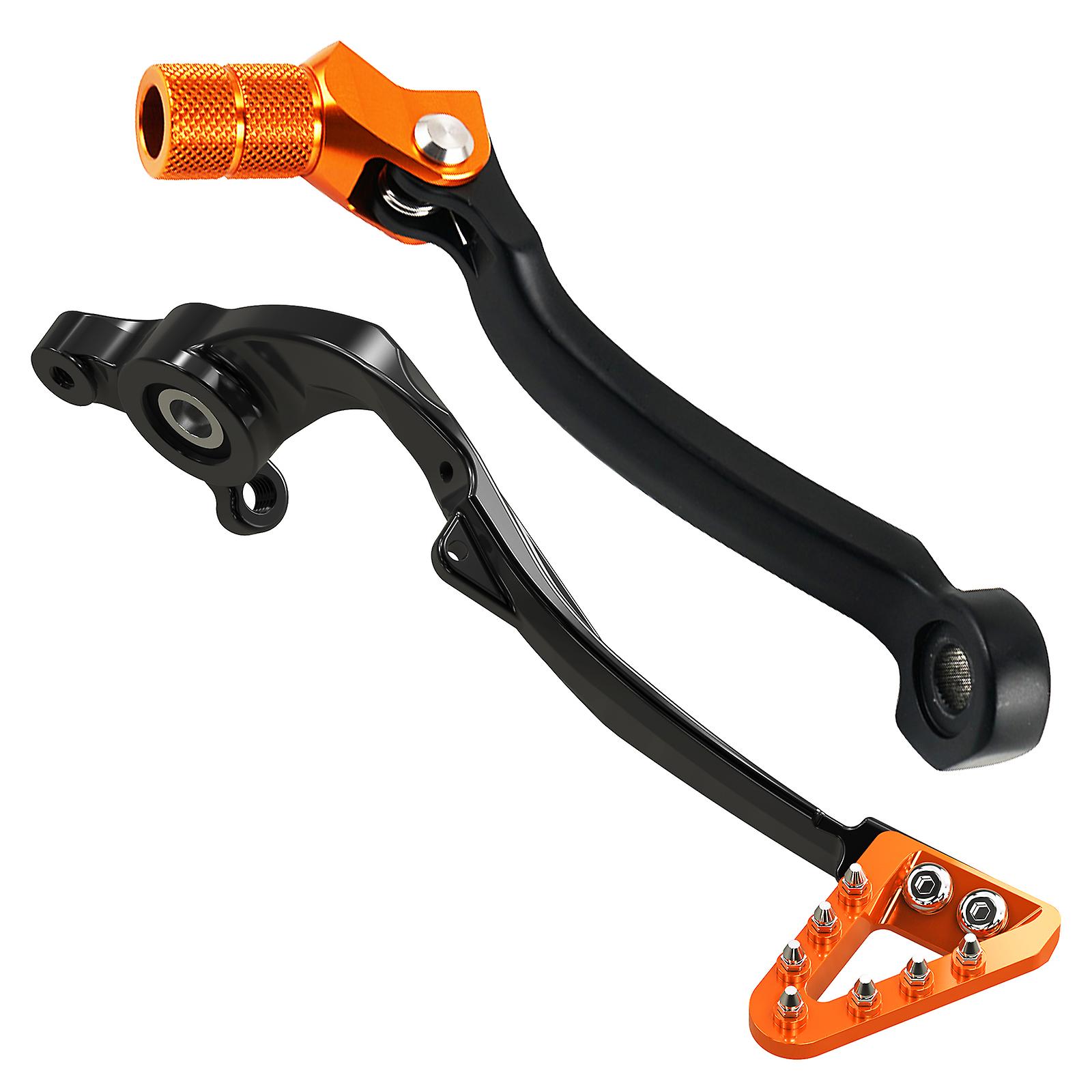 Born Pretty Motorcycle Forged Brake Pedal Lever andamp; Shift Lever For Ktm 125 250 300 350 450 500 Exc Excf Xc Xcf Sx Sxf Xcw Tpi 6d 2017-2023