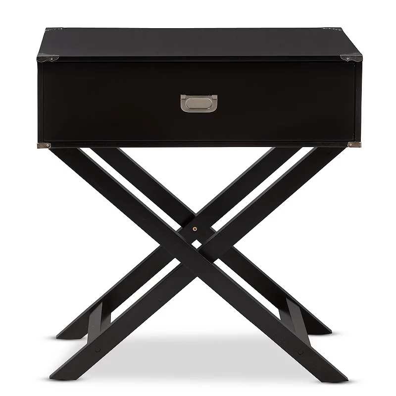 Baxton Studio Curtice Contemporary Nightstand