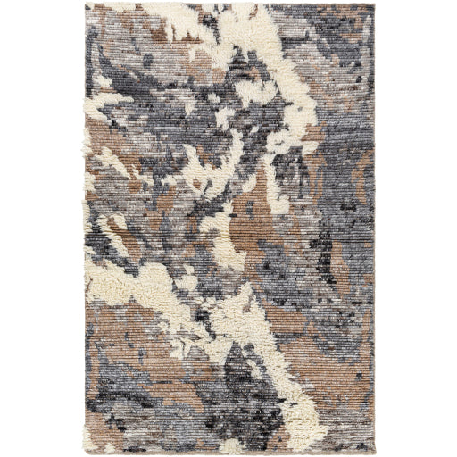 Socrates Abstract Wool Cream Rug