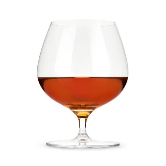 Crystal Wingback Brandy Glasses