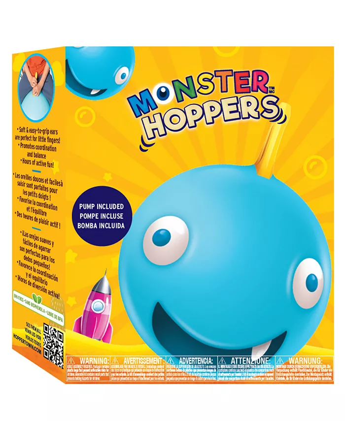 Farm Hoppers Monster Ride-On Child Inflatable Bounce Toy