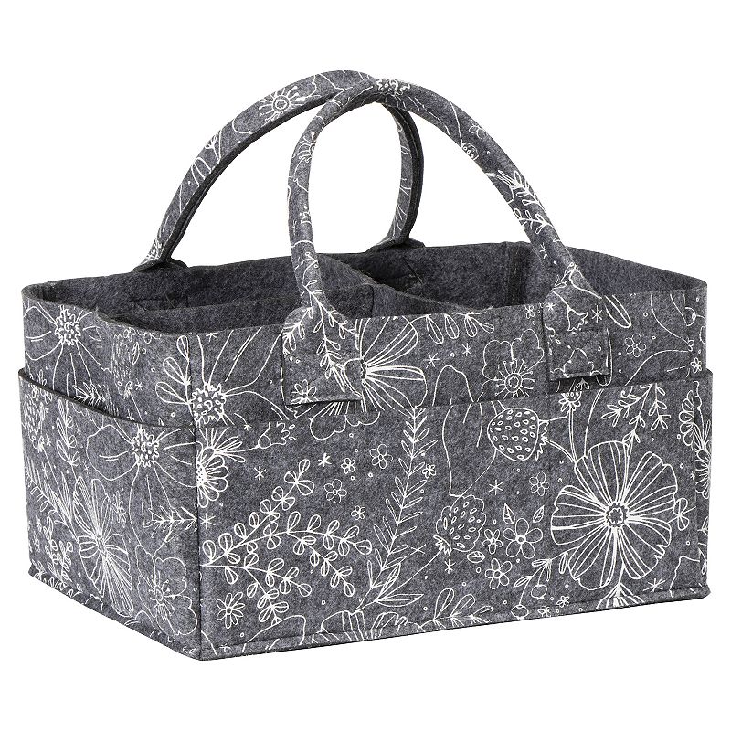 Sammy and Lou Floral Felt Storage Caddy