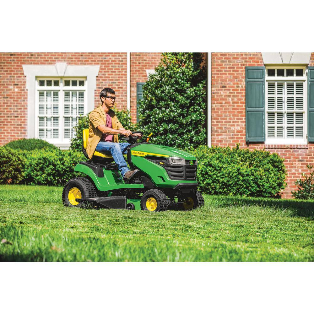 John Deere S120 42 in. 22 HP V-Twin Gas Hydrostatic Riding Lawn Tractor BG21272