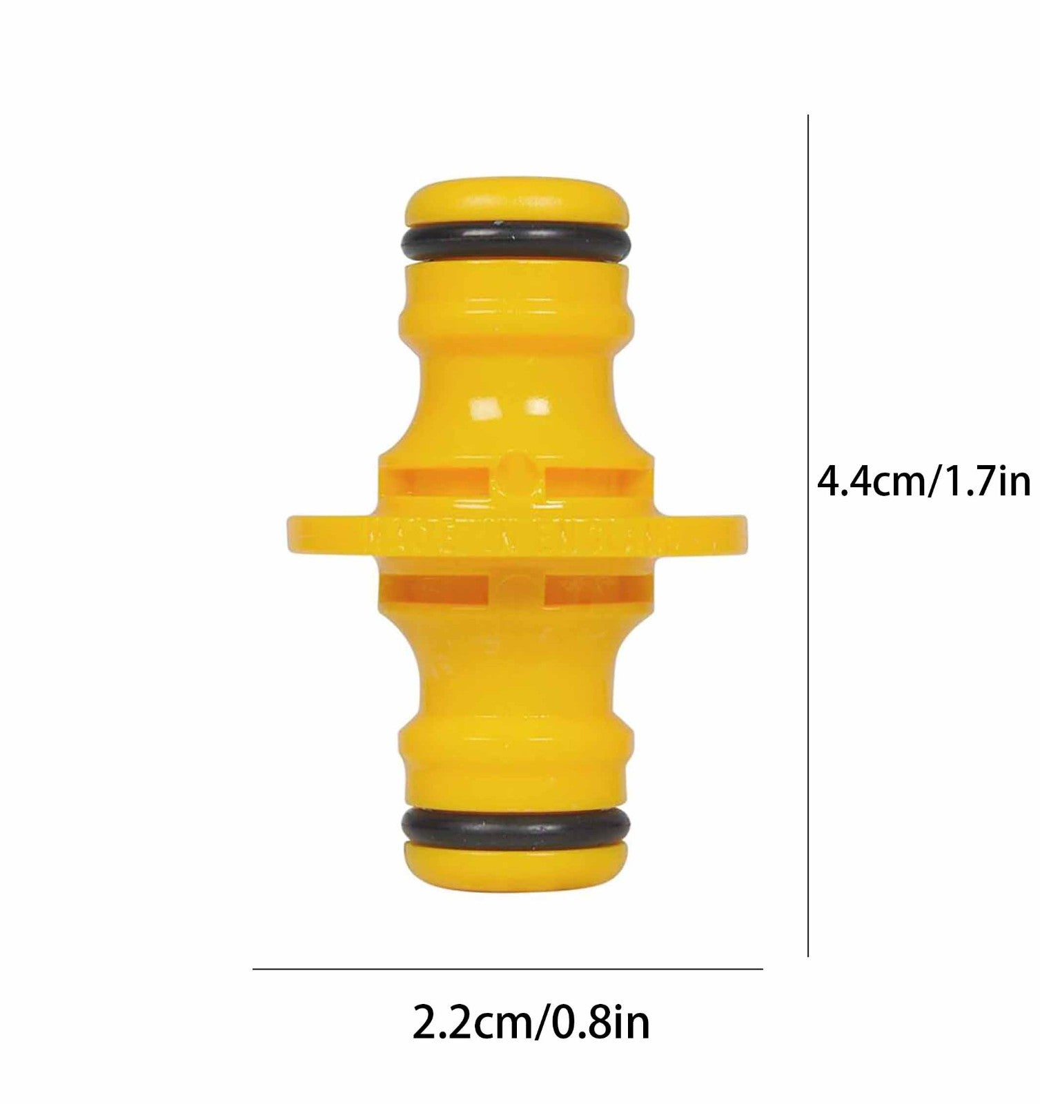 Jsaert Double Male Hose Connectors Extender For Join Garden Hose Pipe Tube