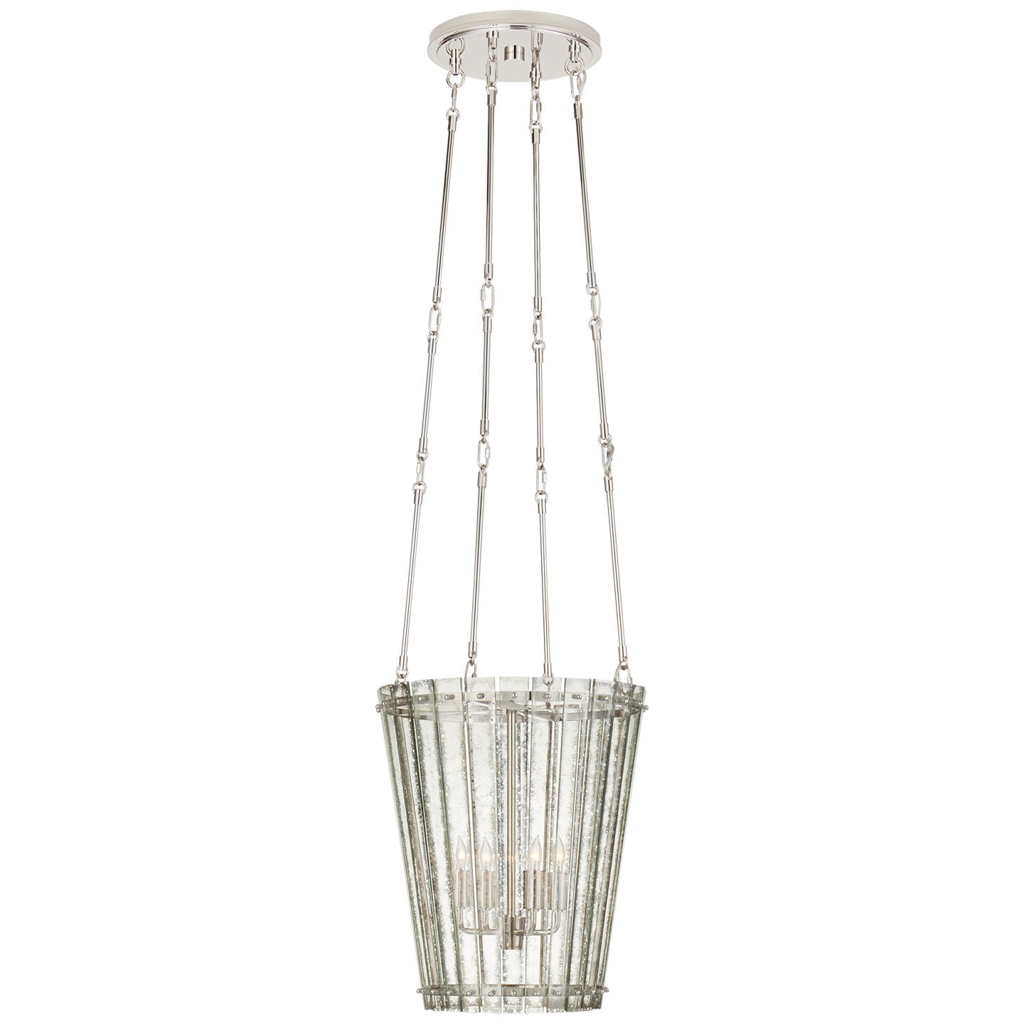 Cadence Small Tall Chandelier in Various Colors