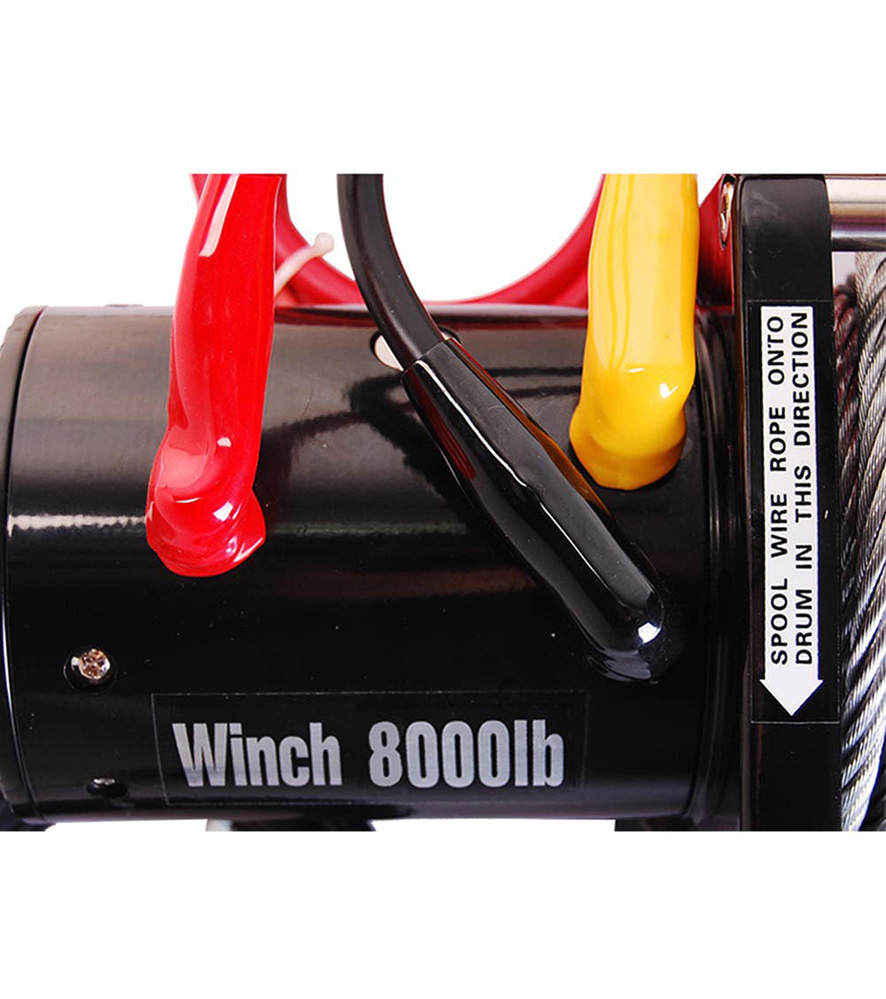 Yescom Electric Winch Recovery Remote Control 8000 12v