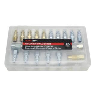 EXELAIR 20-Piece Coupler and Plug Kit EX0320MKIT