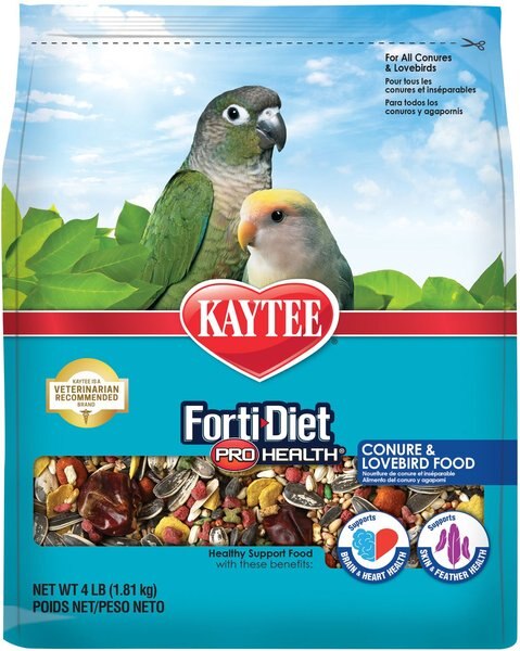 Kaytee Forti-Diet Pro Health Conure and Lovebird Food