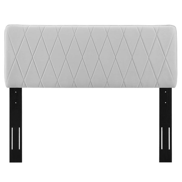 Leila Performance Velvet Full/Queen Headboard - - 34350912