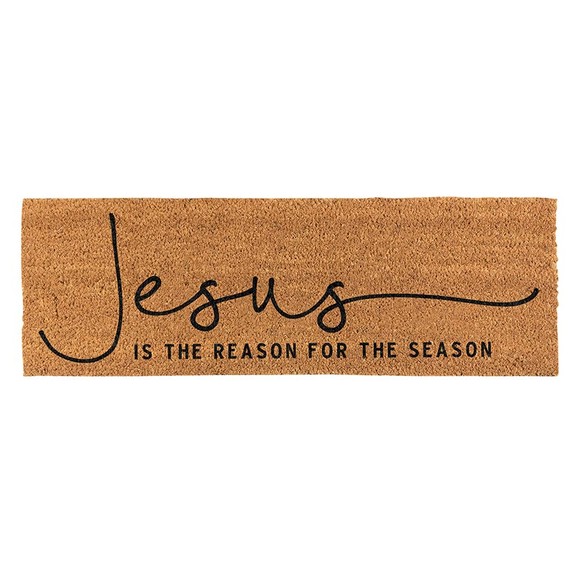 Faithworks J5789 Coir Doormat   Jesus is the Reaso...