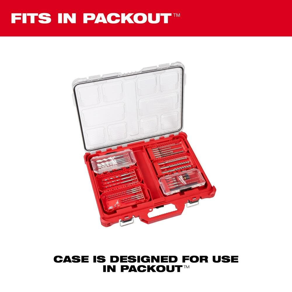 Milwaukee 7pc. SHOCKWAVE Impact Duty Carbide Multi-Material Drill Bit Kit 48-20-8899 from Milwaukee