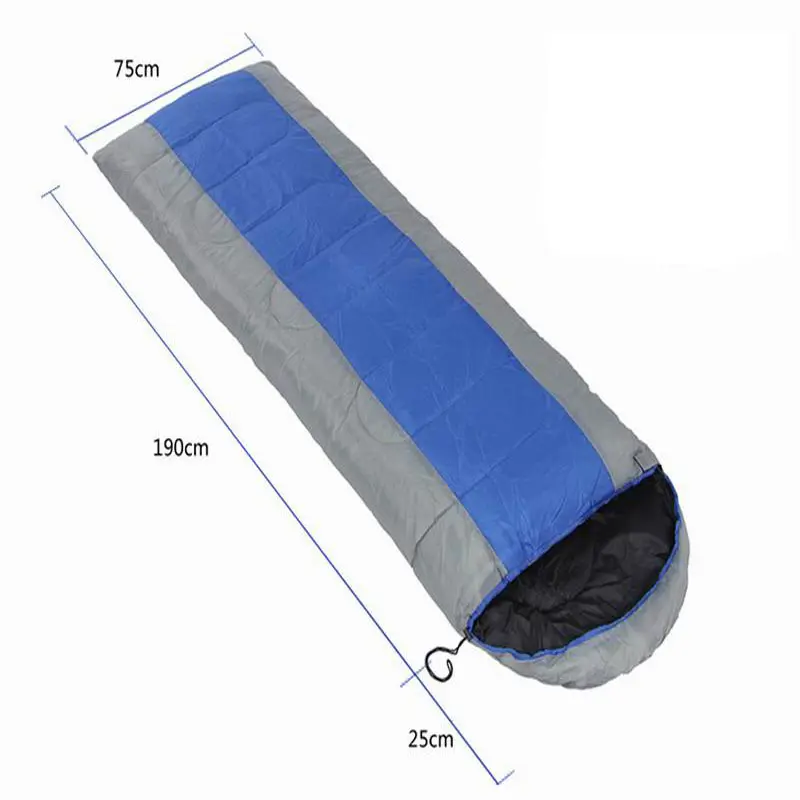 Adult Ultra Light Fluffy Warm Sleep Bag Hiking Camping Gear Wearable Sleeping Bag With Compression Bag