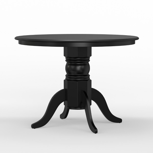 Round Solid Wood Pedestal Dining Table