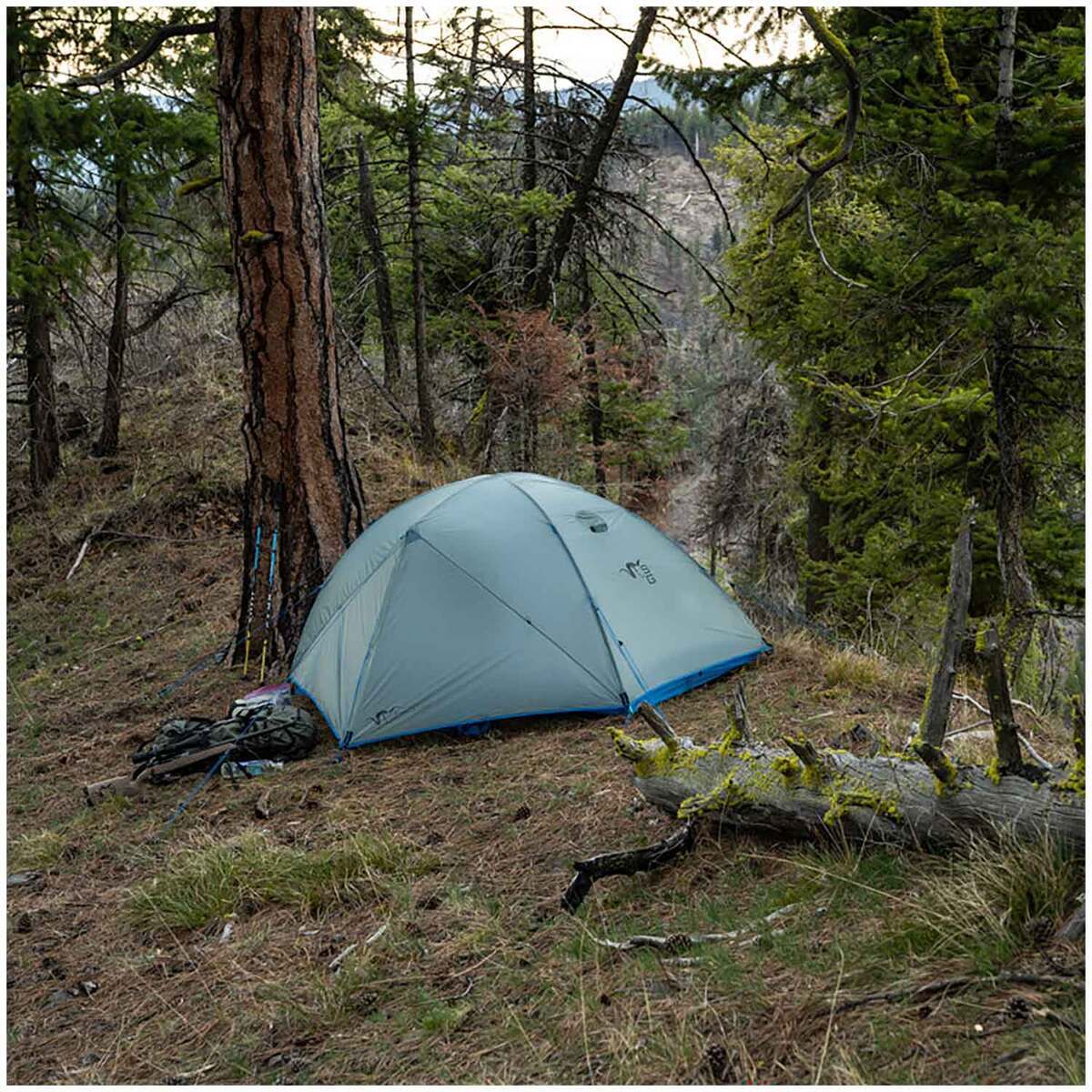 Stone Glacier Skyscraper 2Person Backpacking Tent  Stone Grey