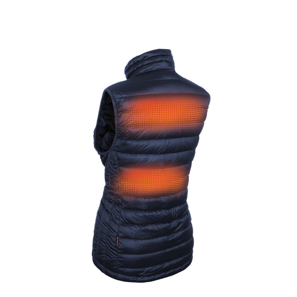 Summit Heated Vest 12 Volt Womens Navy 2XL ;