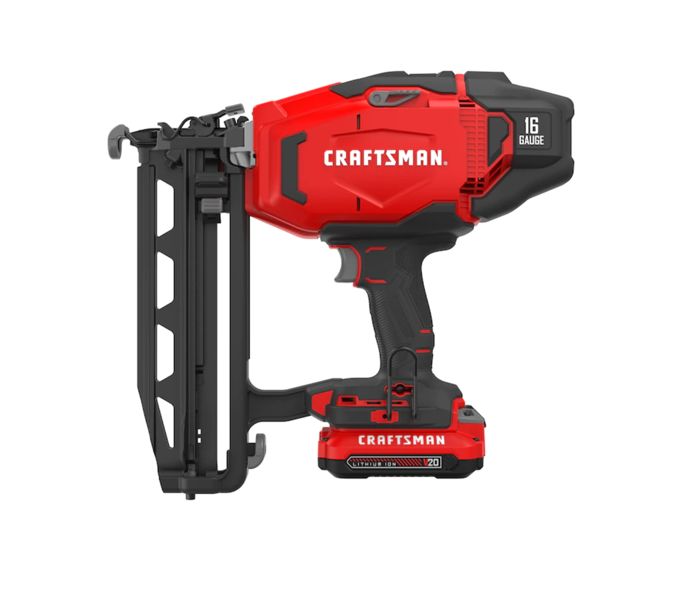 CRAFTSMAN CMCN616C1 V20 16-Gauge 20-volt Max Cordless Finish Nailer