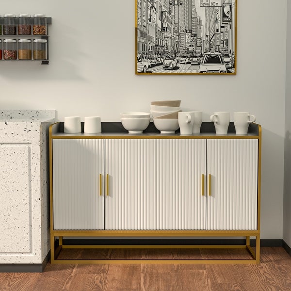 Williamspace Modern Buffet Cupboard Storage Sideboard Cabinet