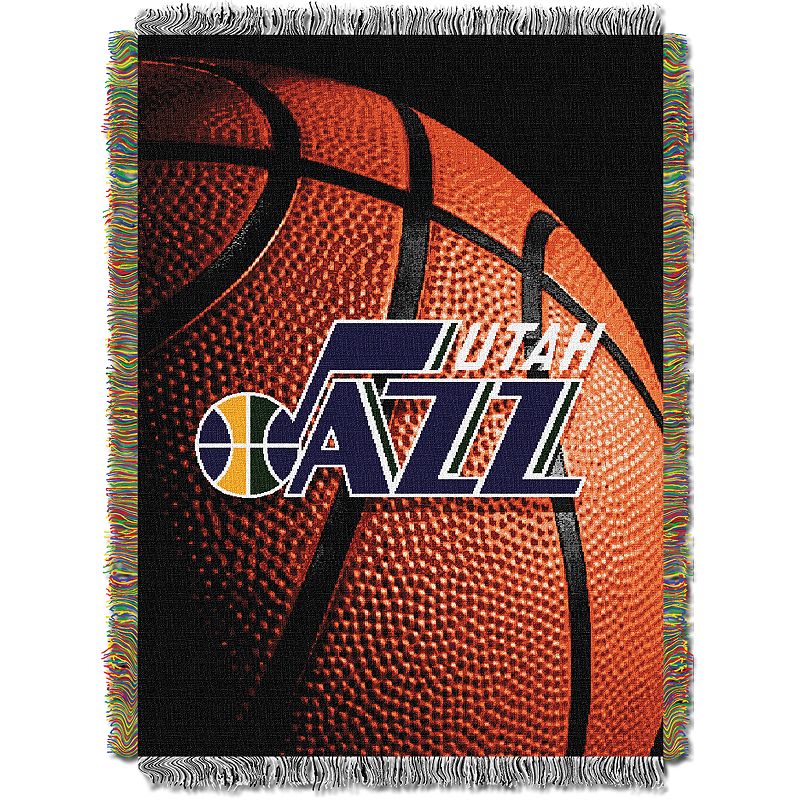 Utah Jazz Logo Throw Blanket