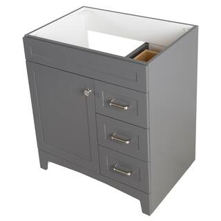 Home Decorators Collection Thornbriar 30 in. W x 21 in. D Bathroom Vanity Cabinet in Cement TB3021-CT