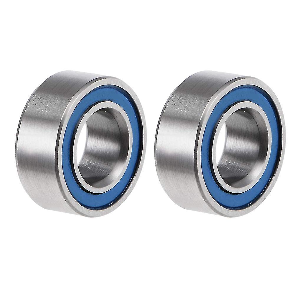 20pcs Mr105-2rs 5x10x4mm Ball Bearing Steel Double-shielded Miniature Ball Bearings，blue