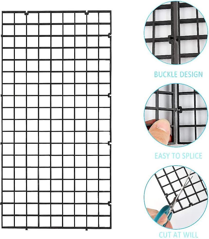 Pieces Aquarium Divider With 10 Pieces Aquarium Divider Suction Cup Aquarium Tank Grid Separation Boardblack