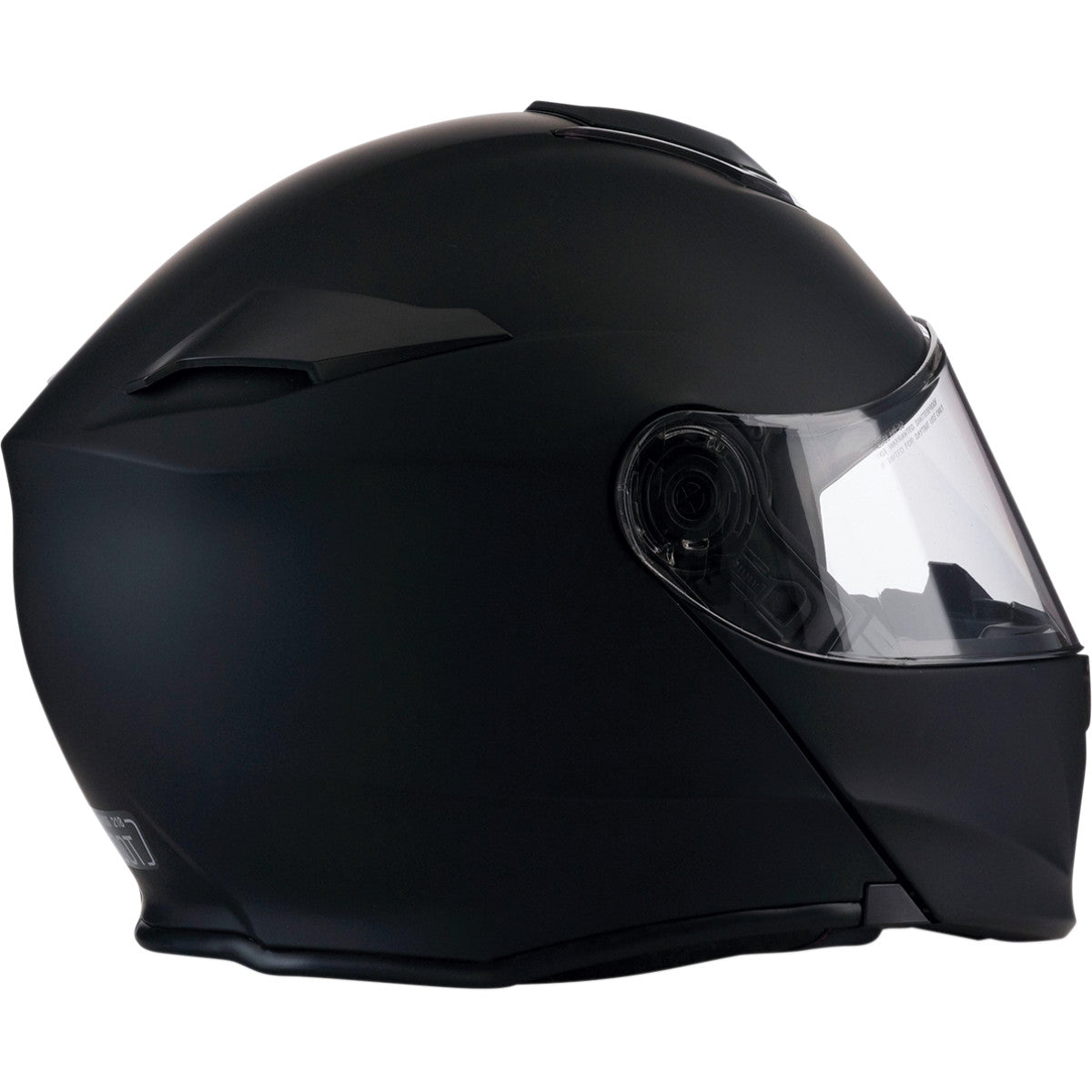 Z1R Solaris Solid Modular Motorcycle Helmet Flat Black 3XL