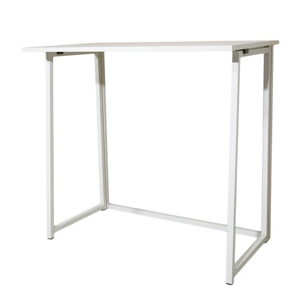 Household Simple Collapsible Computer Desk Student Table White