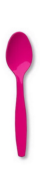 Creative Converting 010591 Hot Magenta Cutlery (Ca...