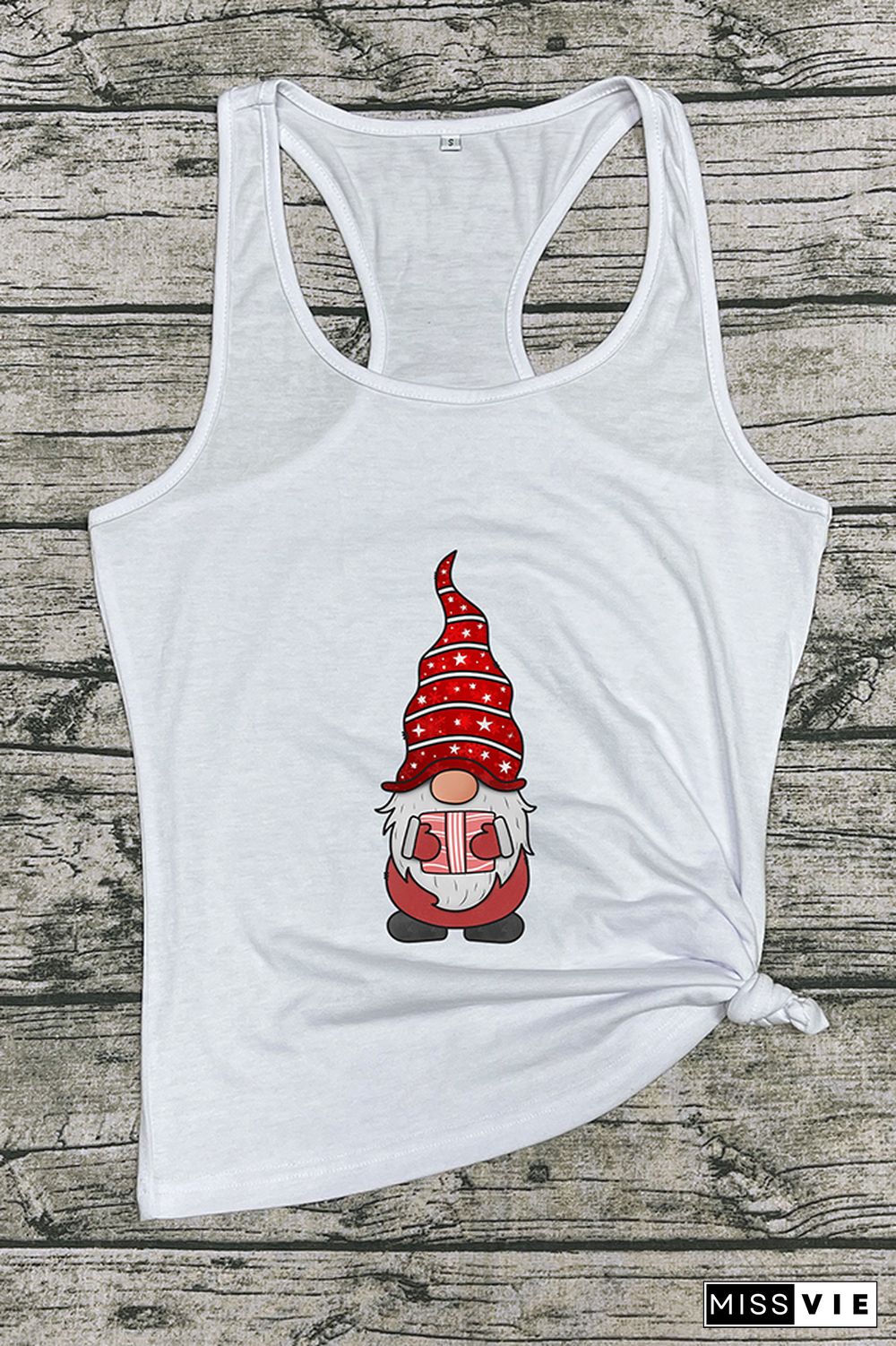 Christmas Gnomes Sleeveless Tank Top Wholesale