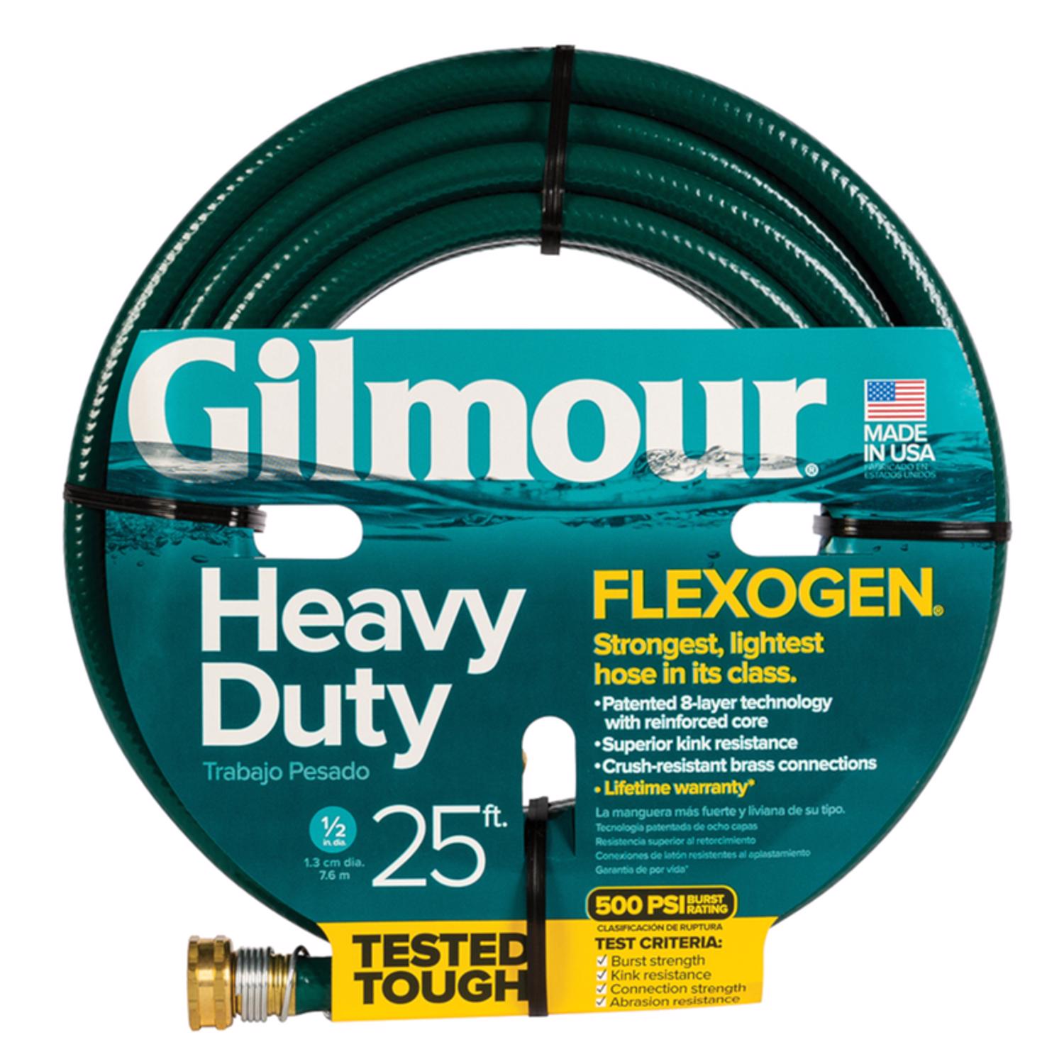 Gilmour Flexogen 1/2 in. D X 25 ft. L Heavy Duty Garden Hose