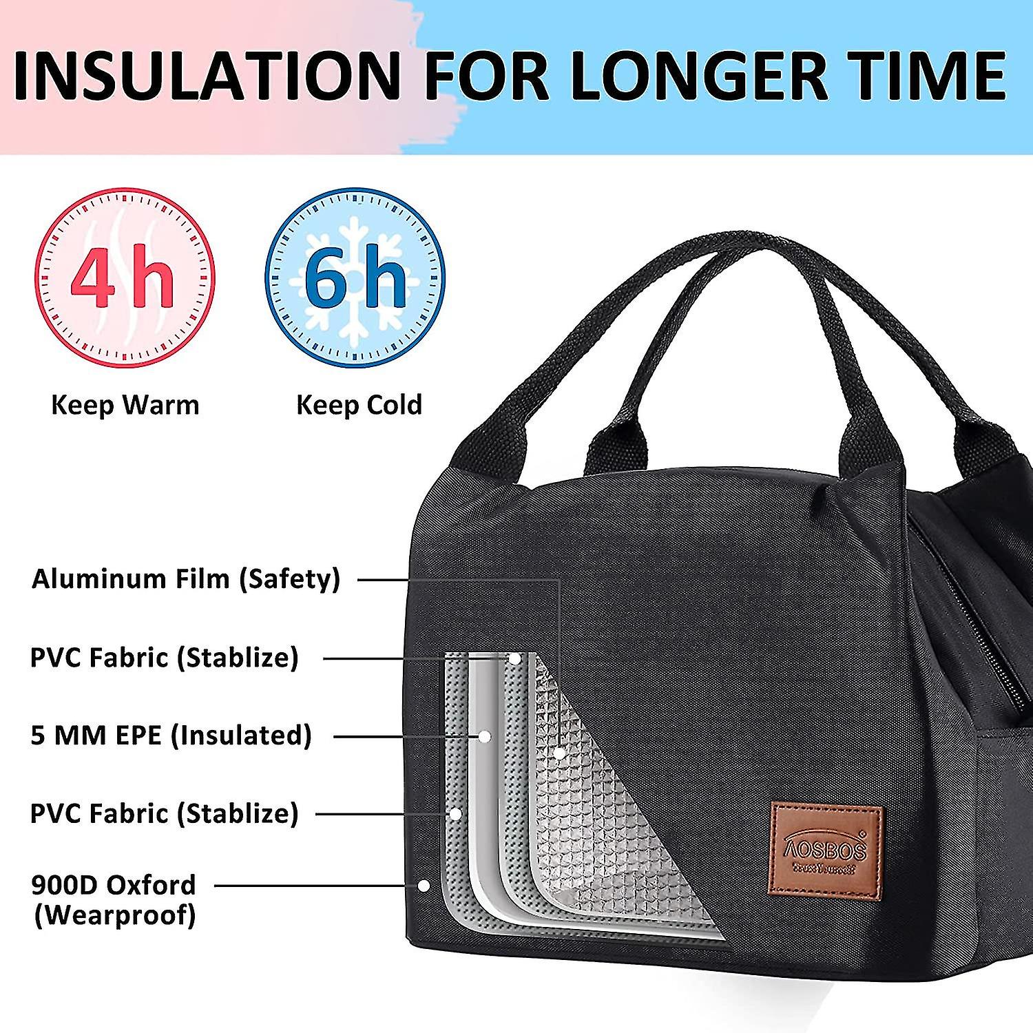 8.5l Portable Insulated Lunch Bag Lunch Bag