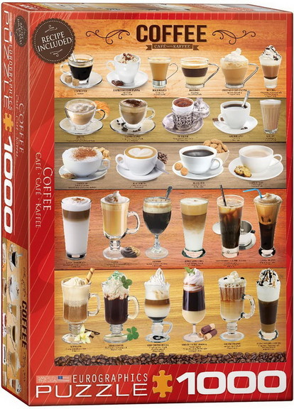 Eurographics EUR 6000 0589 C Coffee 1000 Piece Jig...